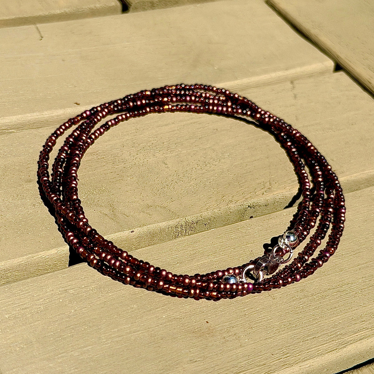 Mocha Glass Microbeads