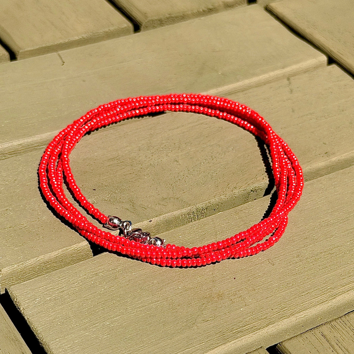 Ruby Glass Microbeads